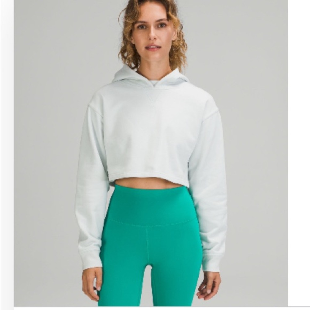 Lululemon All Yours Cropped Hoodie